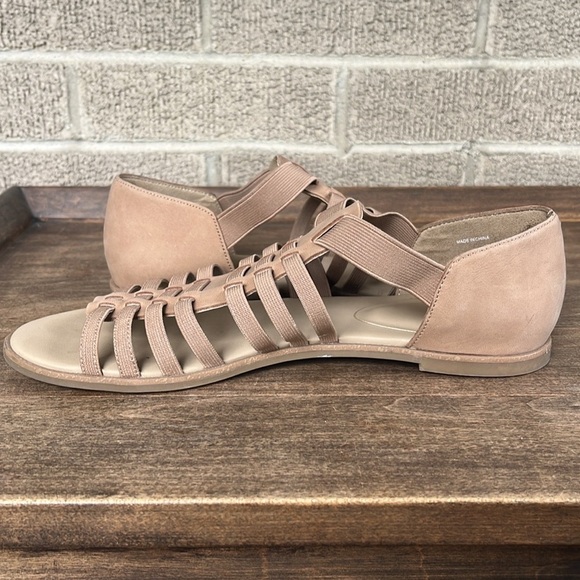 Eileen Fisher Women's Rato Sandals Tumbled Nubuck Size 8 - Picture 3 of 9